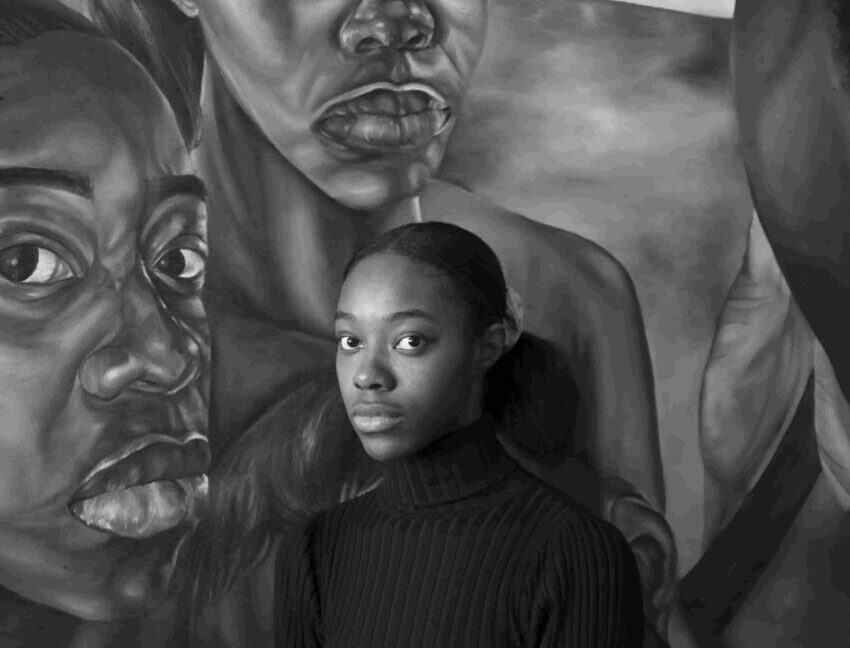 The young Black painter exploring the nuances of normality