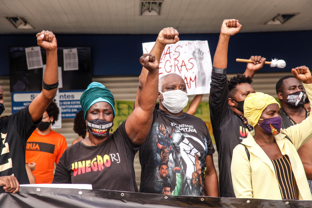 Protests in Brazil after Black man is killed by security guards