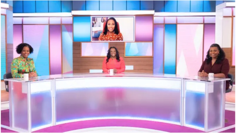 Loose Women wins Best Daytime Programme at the Royal Television Society Awards with an all-black panel