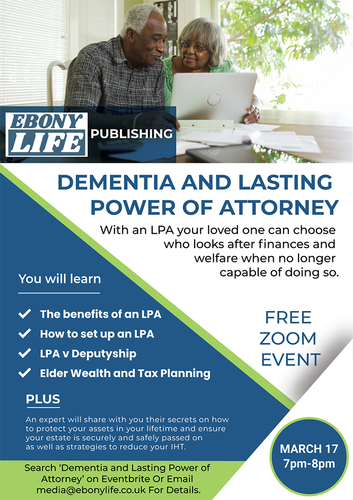 Ebony Life Urges Black Dementia Care Giving Community Voice Online