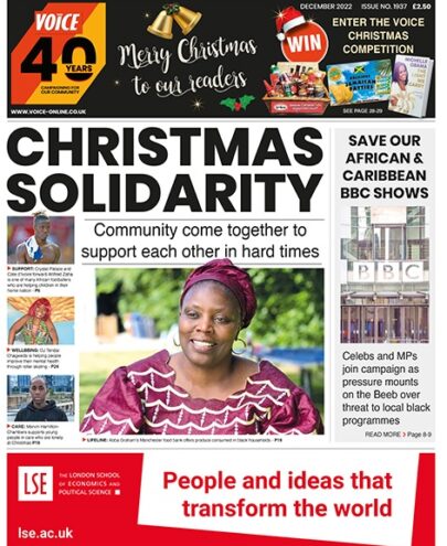 Image of The Voice Newspaper: December 2022
