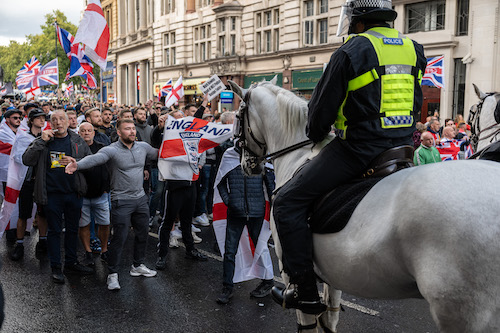 I watched the far-right march on London — and Britain’s silence was deafening