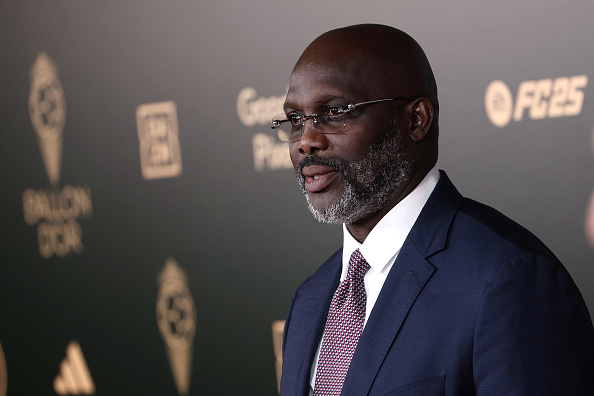 Football icon George Weah keen to rid sport of ‘disease’ of racism