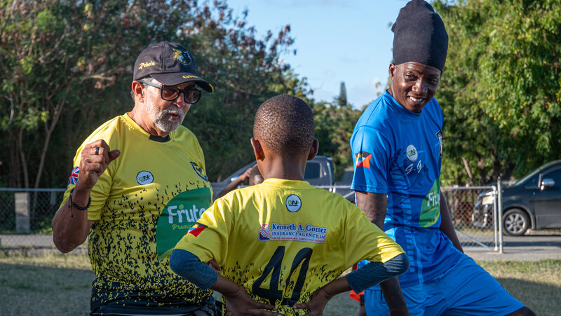 Antigua based football and education charity assisting young people