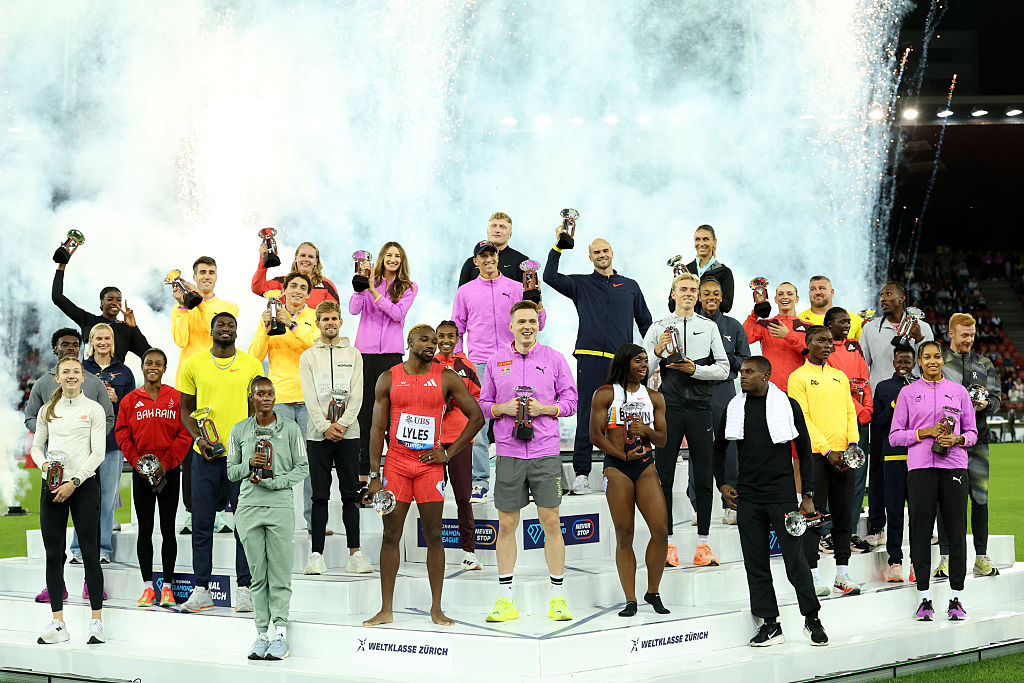 Elite track and field stars get a Diamond deal