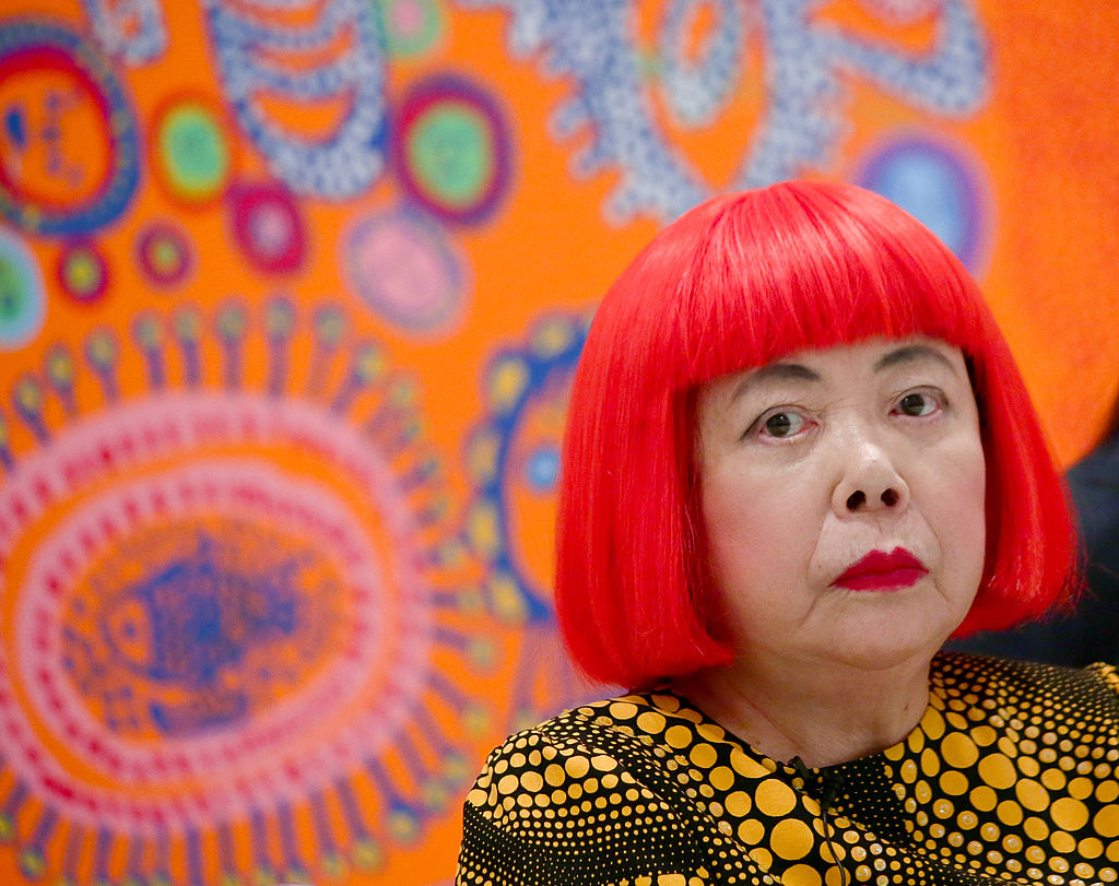 A word on Yayoi Kusama, the bit we're not often told